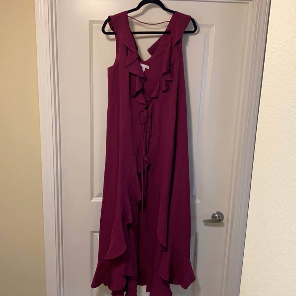 Leith Wrap Maxi Dress